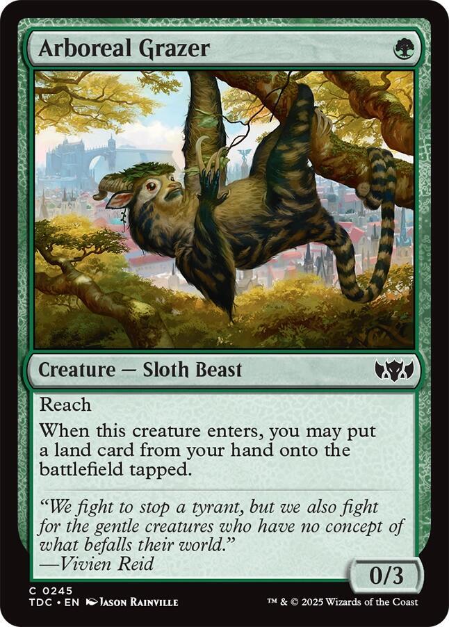Arboreal Grazer (245) [Tarkir: Dragonstorm Commander]
