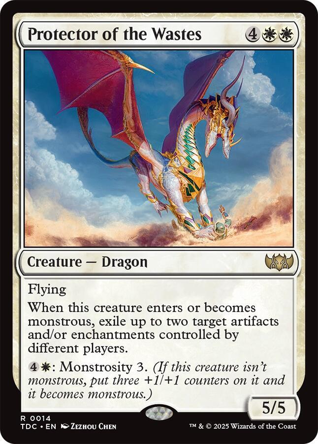 Protector of the Wastes (14) [Tarkir: Dragonstorm Commander]