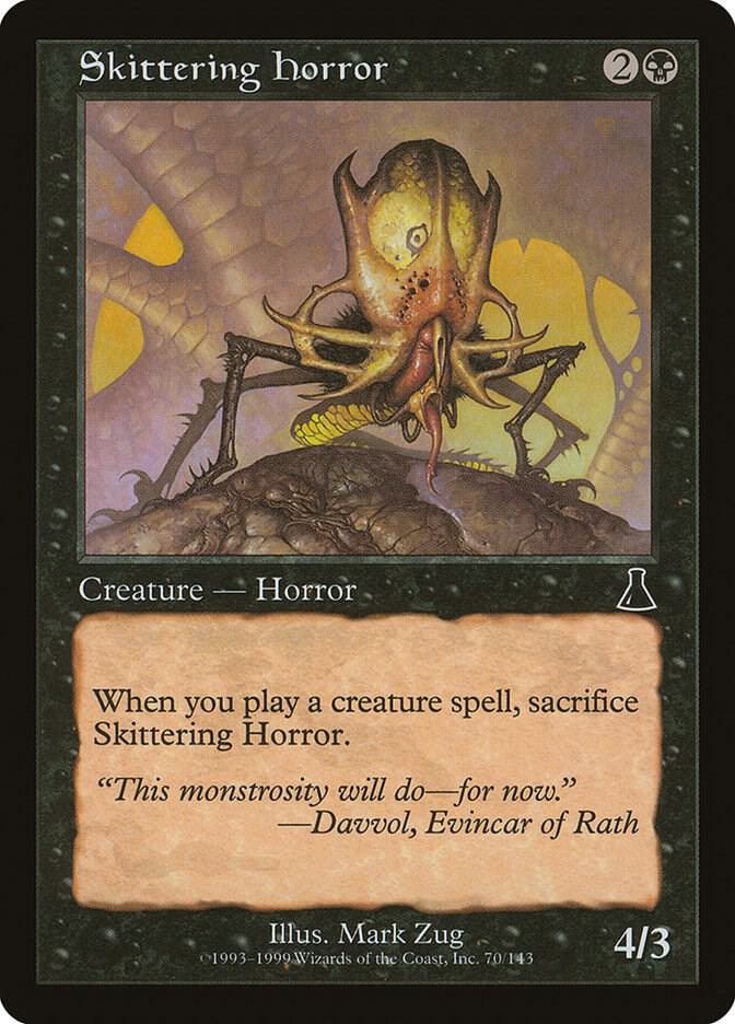 Skittering Horror (70) [Urza's Destiny]