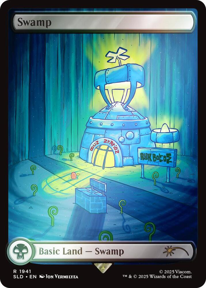 Swamp (1941) (Rainbow Foil) [Secret Lair Drop]