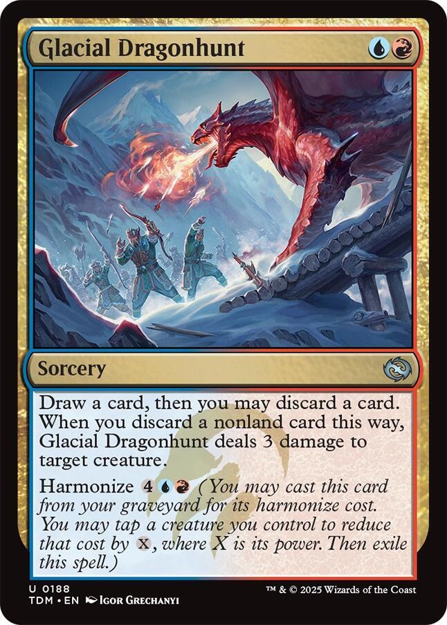 Glacial Dragonhunt (188) [Tarkir: Dragonstorm]