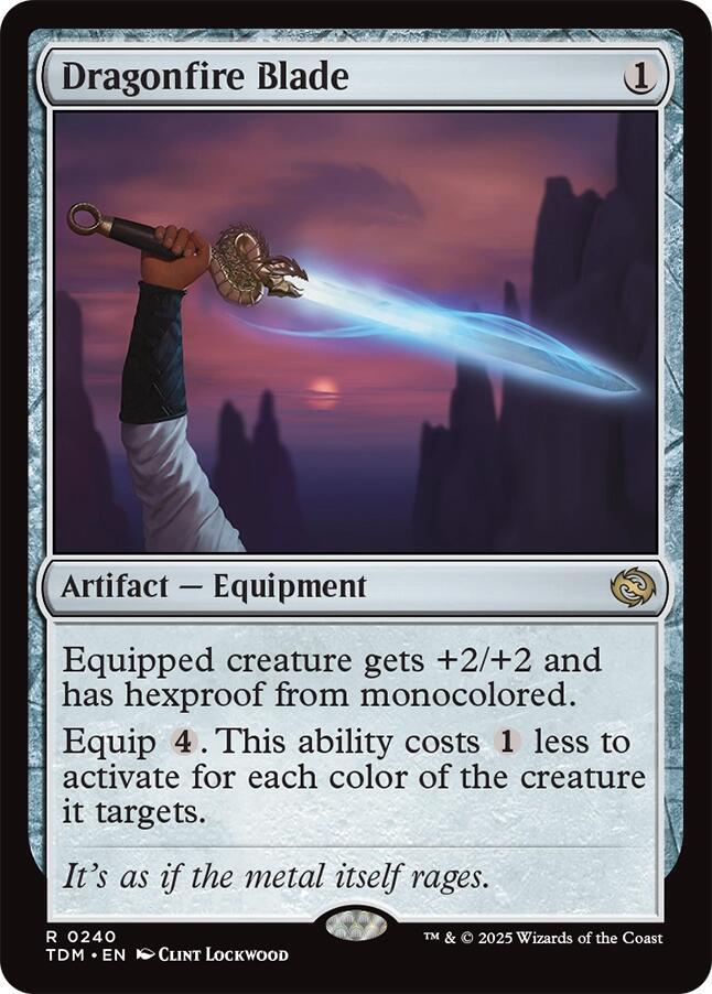Dragonfire Blade (240) [Tarkir: Dragonstorm]