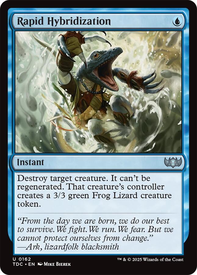 Rapid Hybridization (162) [Tarkir: Dragonstorm Commander]