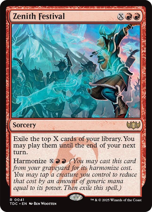 Zenith Festival (41) [Tarkir: Dragonstorm Commander]