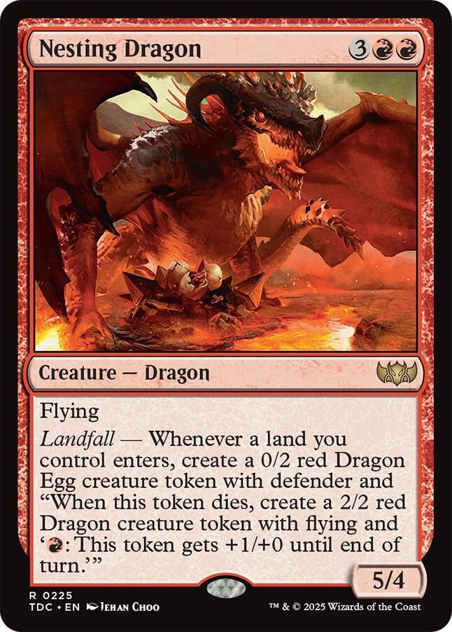 Nesting Dragon (225) [Tarkir: Dragonstorm Commander]