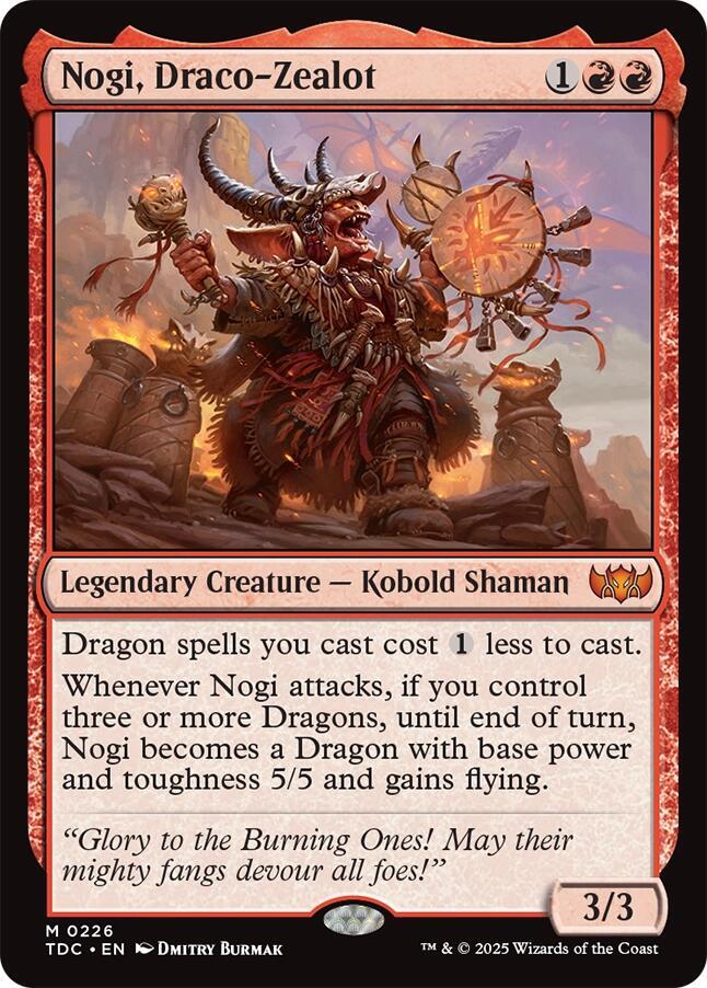 Nogi, Draco-Zealot (226) [Tarkir: Dragonstorm Commander]