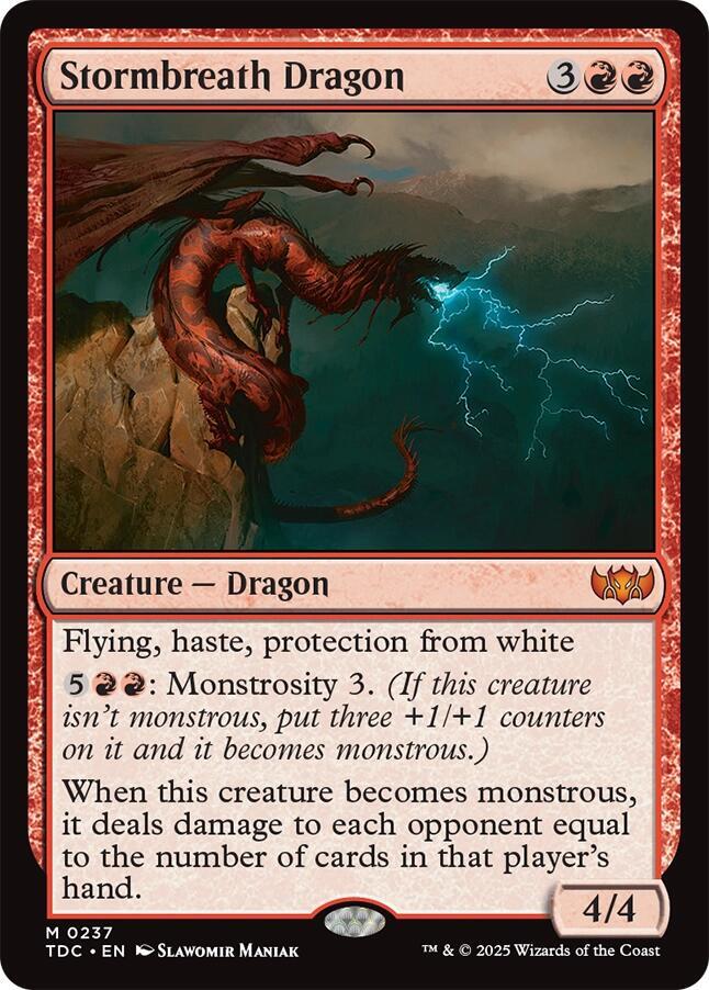 Stormbreath Dragon (237) [Tarkir: Dragonstorm Commander]
