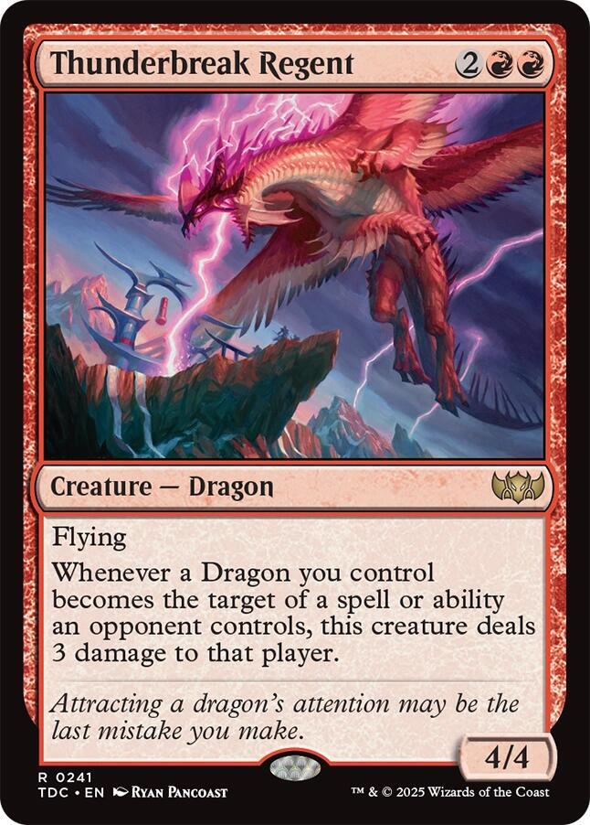 Thunderbreak Regent (241) [Tarkir: Dragonstorm Commander]