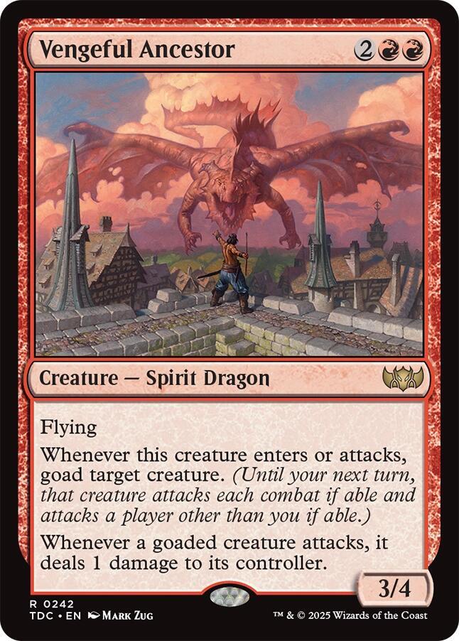 Vengeful Ancestor (242) [Tarkir: Dragonstorm Commander]