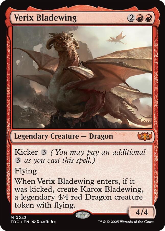 Verix Bladewing (243) [Tarkir: Dragonstorm Commander]