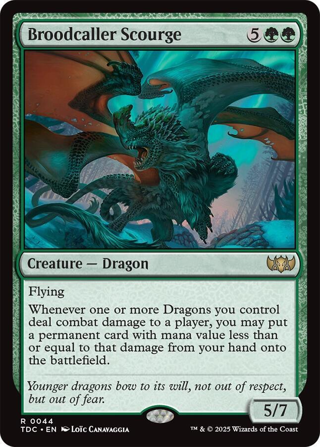 Broodcaller Scourge (44) [Tarkir: Dragonstorm Commander]