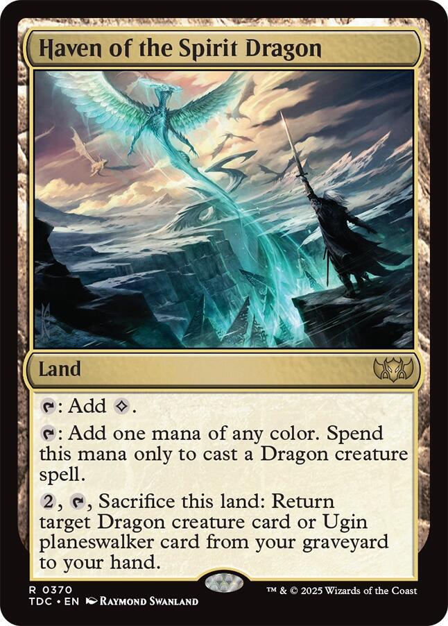 Haven of the Spirit Dragon (370) [Tarkir: Dragonstorm Commander]