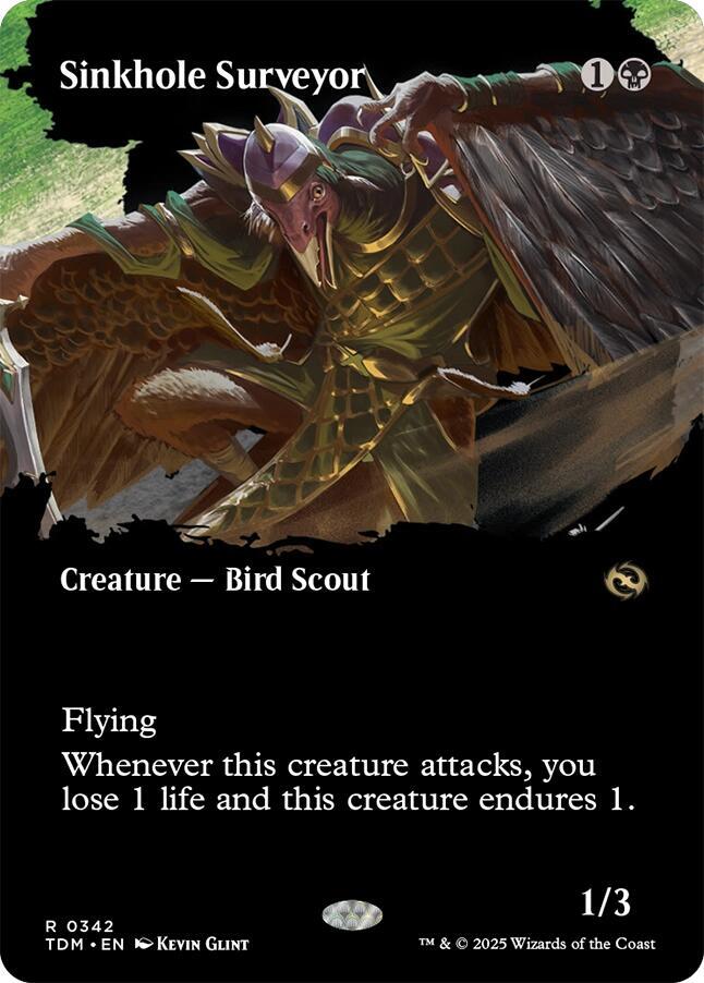 Sinkhole Surveyor (Borderless) (342) [Tarkir: Dragonstorm]