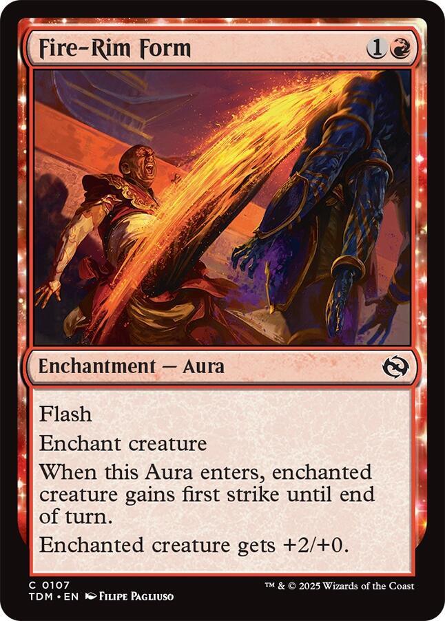 Fire-Rim Form (107) [Tarkir: Dragonstorm]