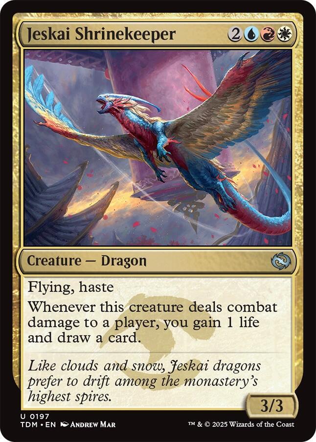 Jeskai Shrinekeeper (197) [Tarkir: Dragonstorm]