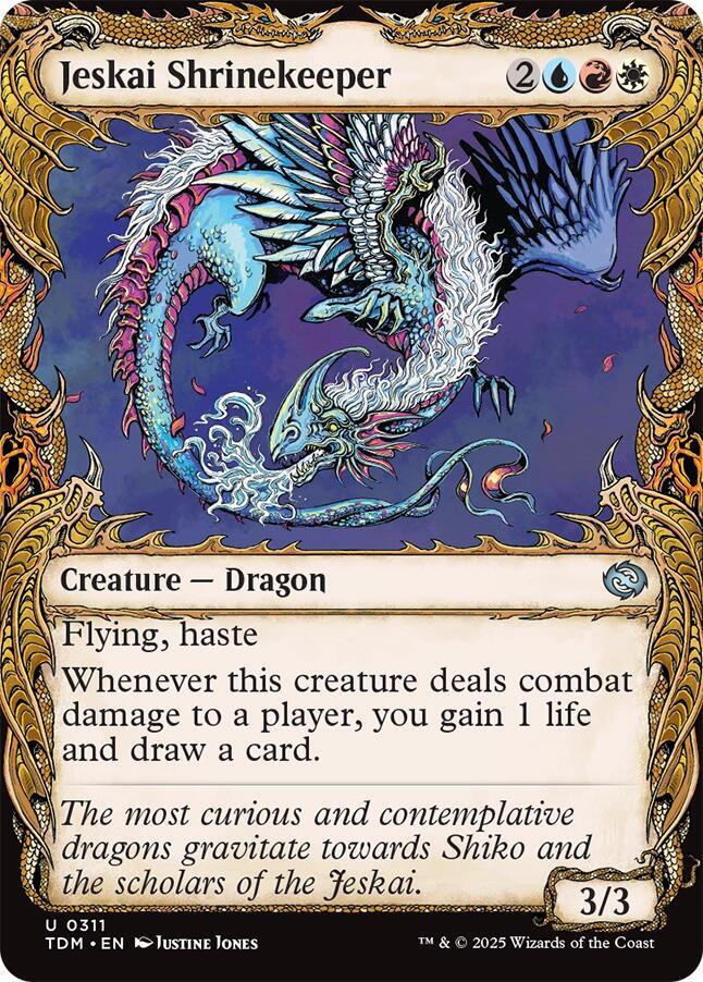 Jeskai Shrinekeeper (Showcase) (311) [Tarkir: Dragonstorm]