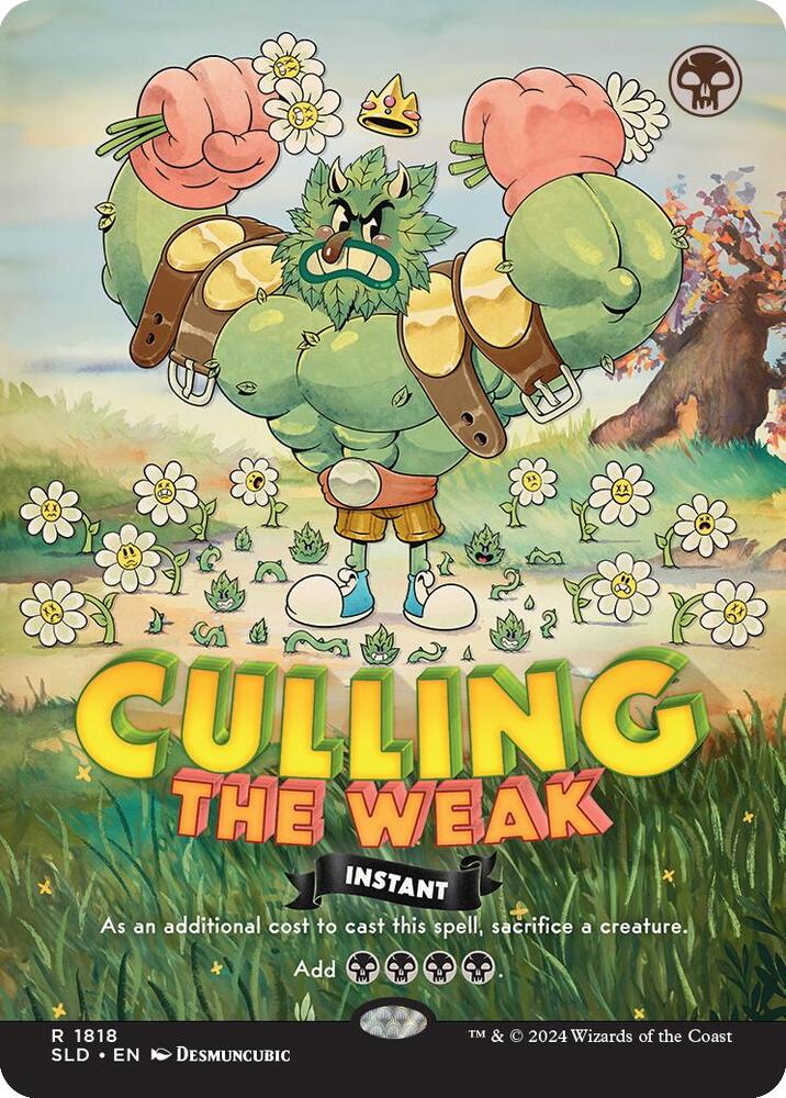 Culling the Weak (1818) [Secret Lair Drop]
