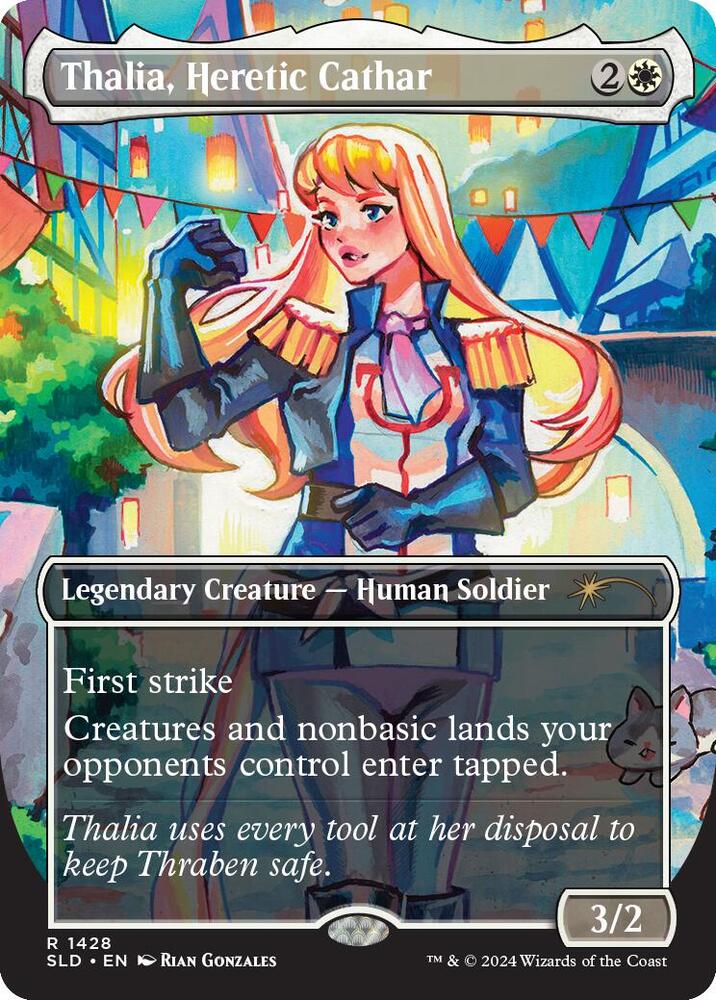 Thalia, Heretic Cathar (1428) [Secret Lair Drop]