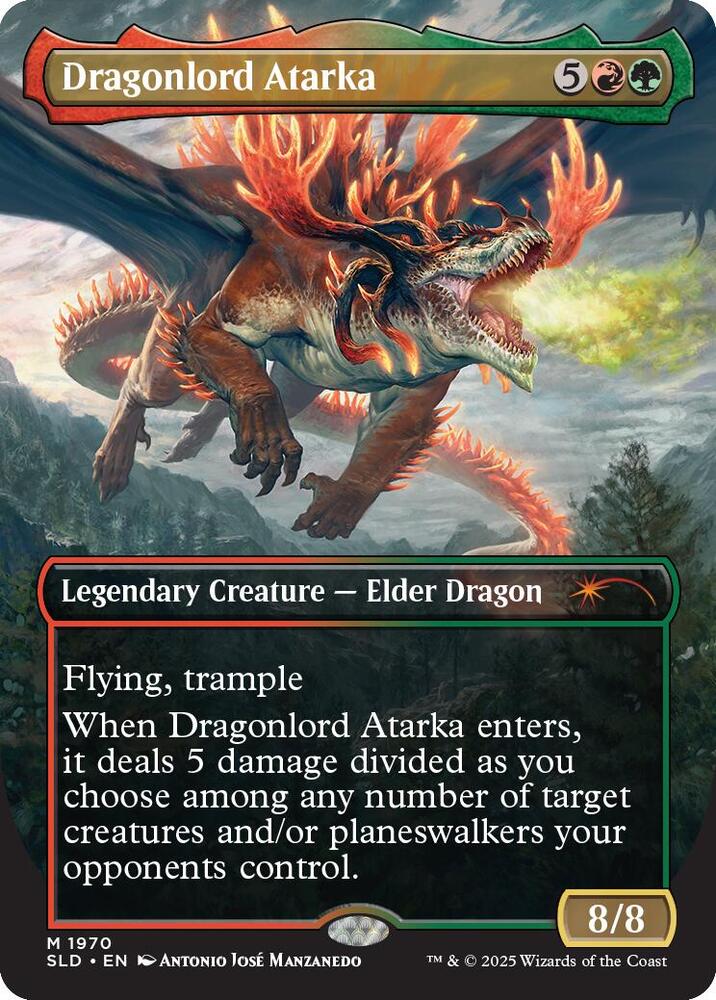 Dragonlord Atarka (1970) [Secret Lair Drop]