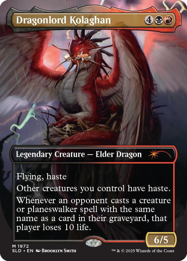 Dragonlord Kolaghan (1972) [Secret Lair Drop]