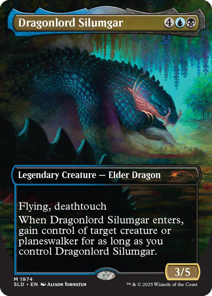Dragonlord Silumgar (1974) [Secret Lair Drop]
