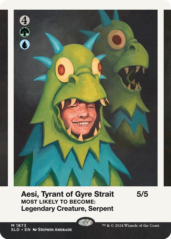 Aesi, Tyrant of Gyre Strait (1873) [Secret Lair Drop]