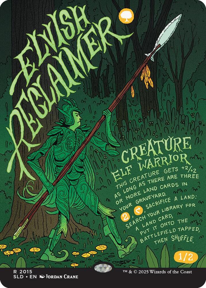Elvish Reclaimer (2015) [Secret Lair Drop]