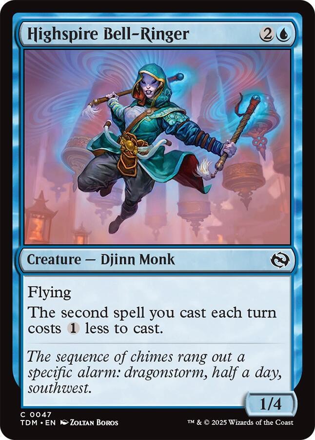 Highspire Bell-Ringer (47) [Tarkir: Dragonstorm]