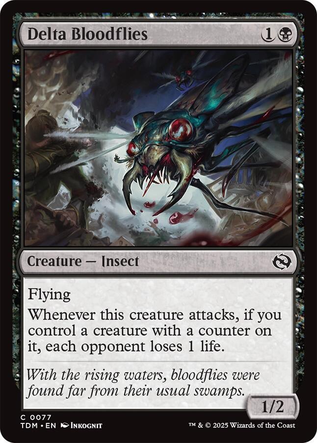 Delta Bloodflies (77) [Tarkir: Dragonstorm]