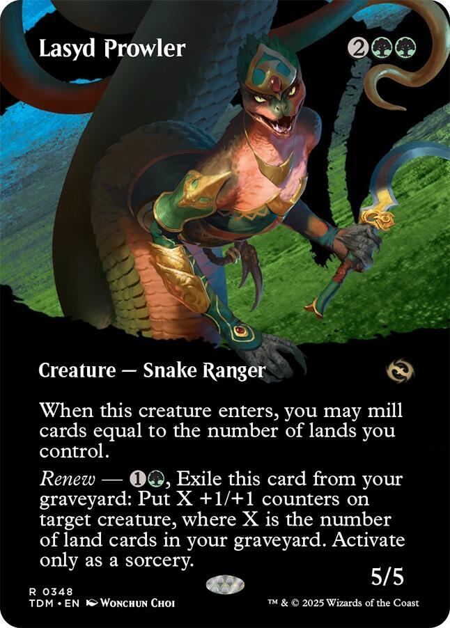 Lasyd Prowler (Borderless) (348) [Tarkir: Dragonstorm]