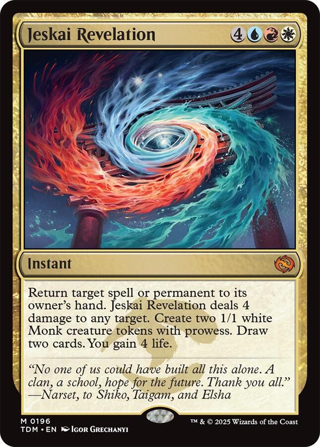 Jeskai Revelation (196) [Tarkir: Dragonstorm]