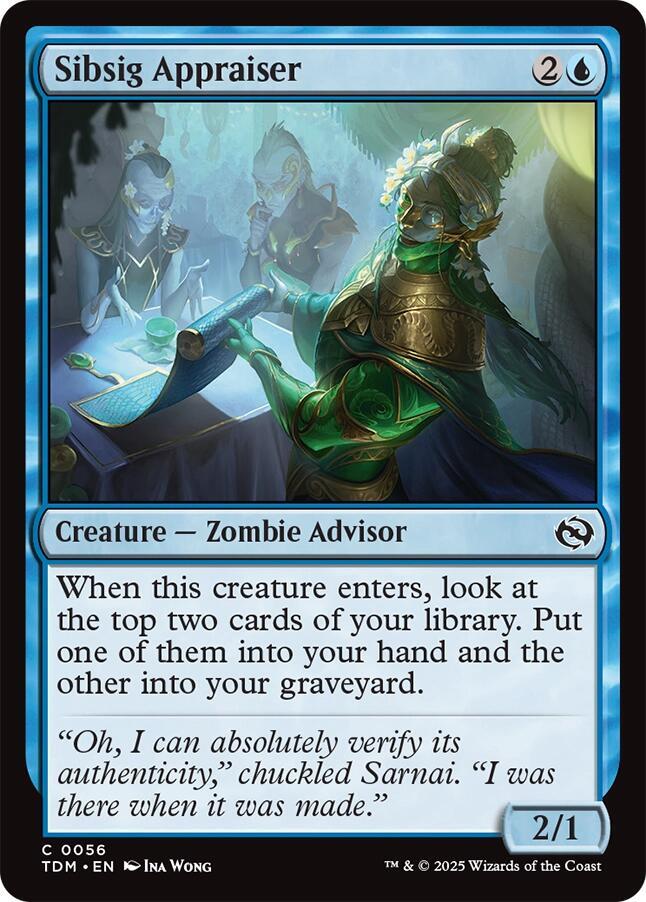 Sibsig Appraiser (56) [Tarkir: Dragonstorm]