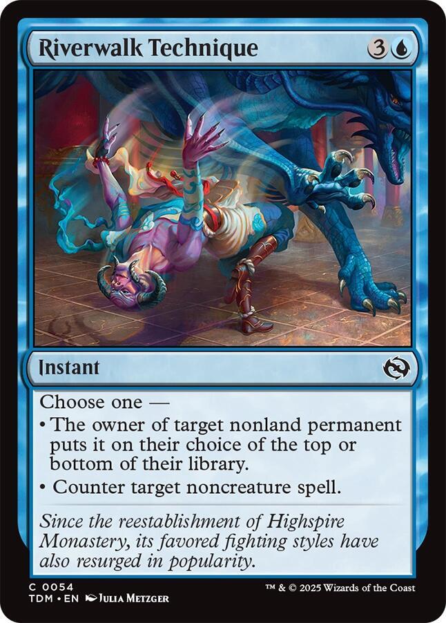 Riverwalk Technique (54) [Tarkir: Dragonstorm]