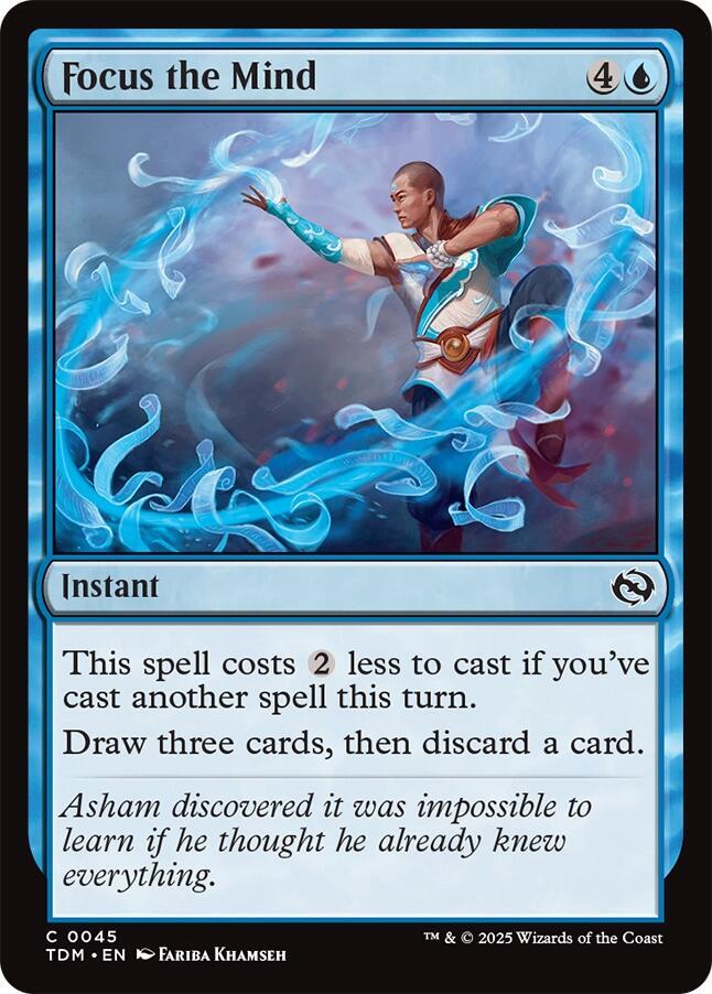 Focus the Mind (45) [Tarkir: Dragonstorm]