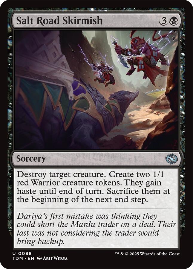 Salt Road Skirmish (88) [Tarkir: Dragonstorm]