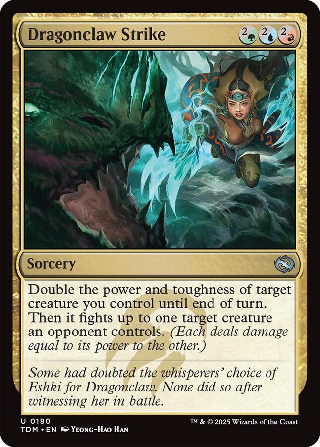 Dragonclaw Strike (180) [Tarkir: Dragonstorm]