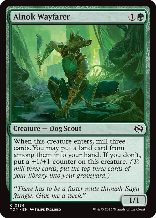 Ainok Wayfarer (134) [Tarkir: Dragonstorm]