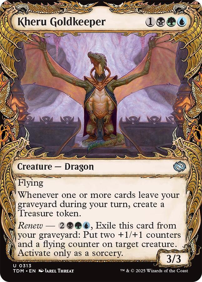 Kheru Goldkeeper (Showcase) (313) [Tarkir: Dragonstorm]
