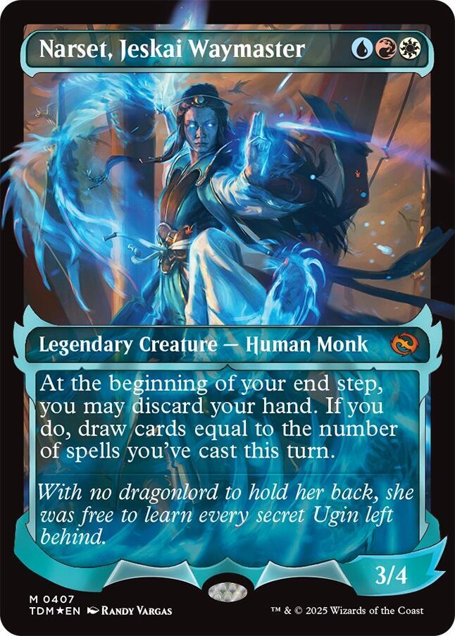 Narset, Jeskai Waymaster (Showcase) (407) [Tarkir: Dragonstorm]