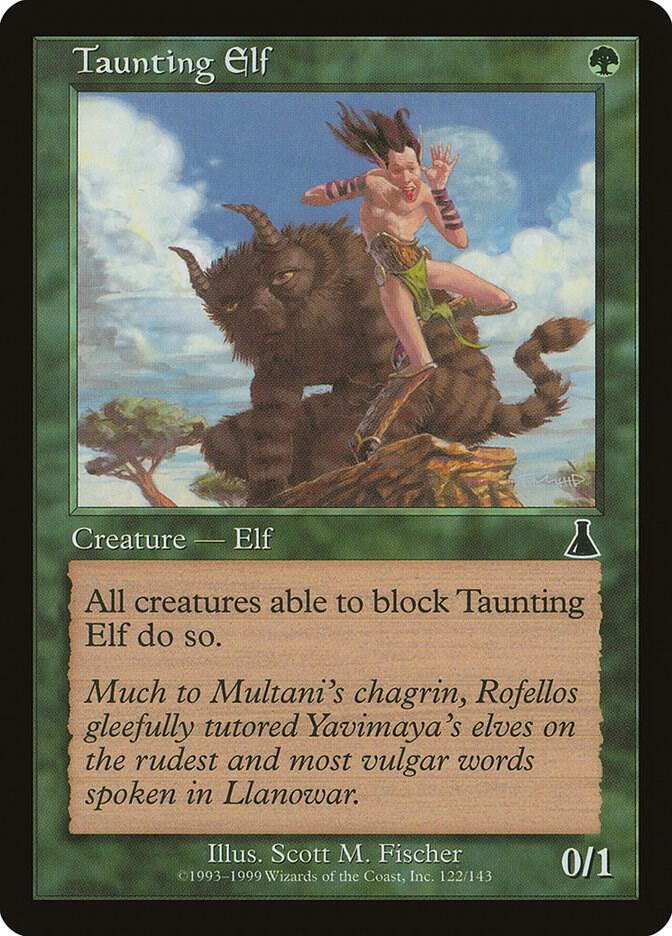 Taunting Elf (122) [Urza's Destiny]