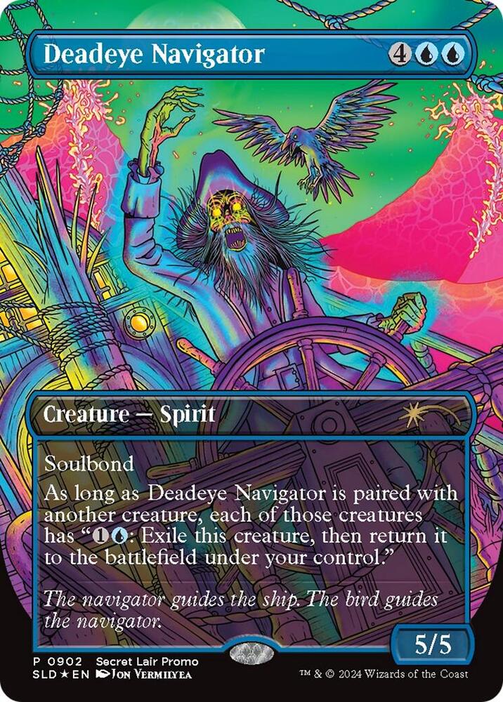 Deadeye Navigator (Rainbow Foil) (902) [Secret Lair Drop]