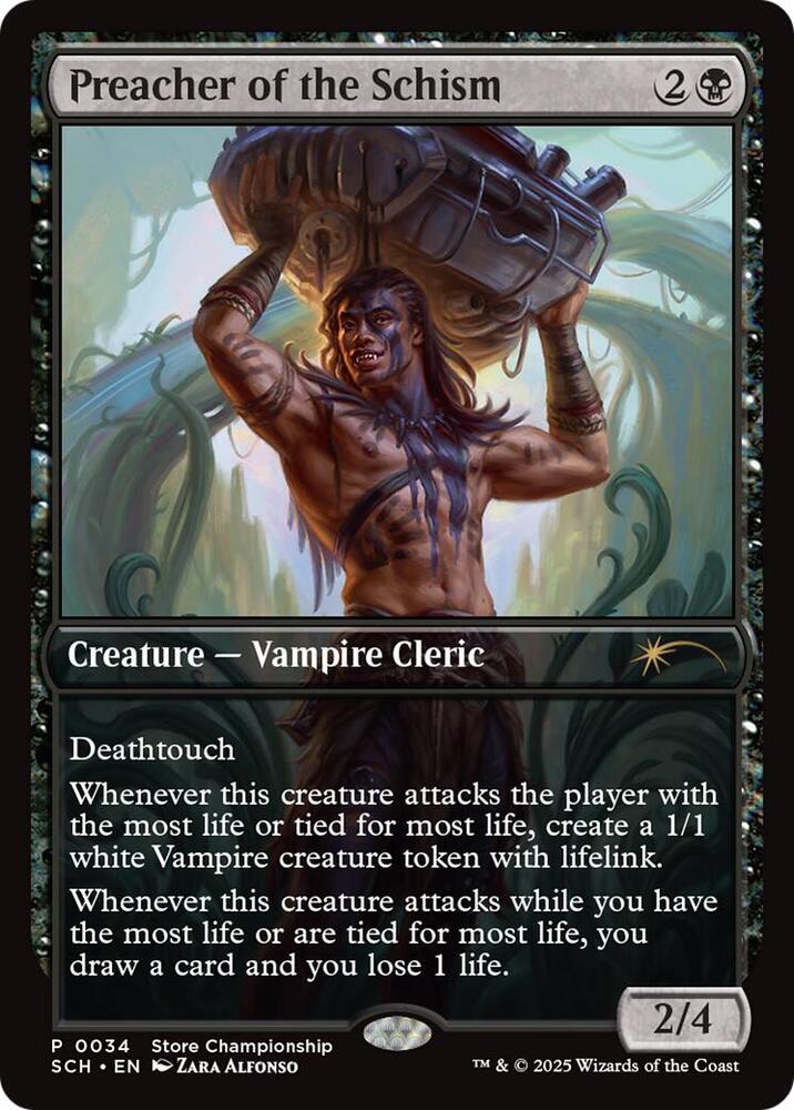 Preacher of the Schism (34) [Game Day Promos]