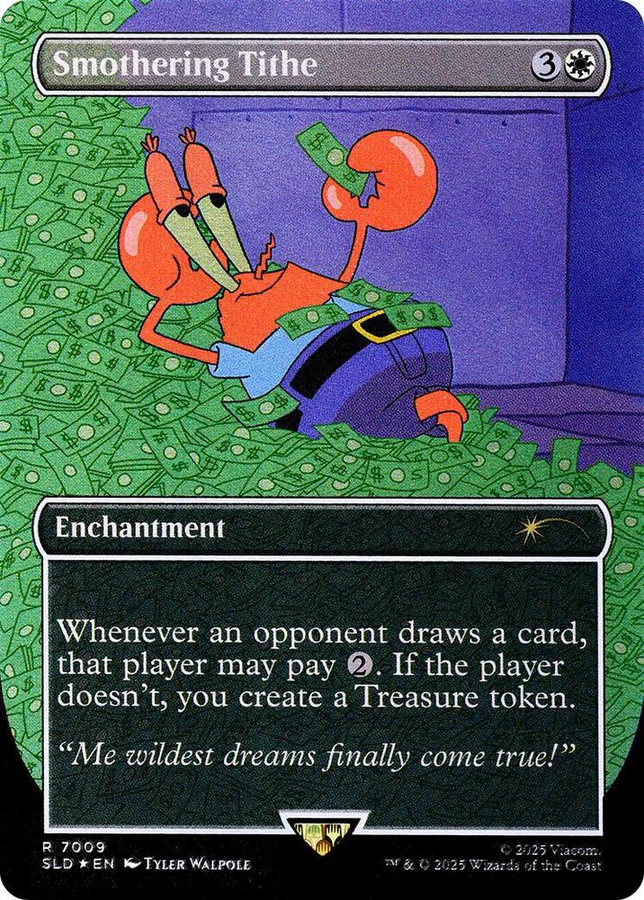 Smothering Tithe (7009) (Rainbow Foil) [Secret Lair Drop]