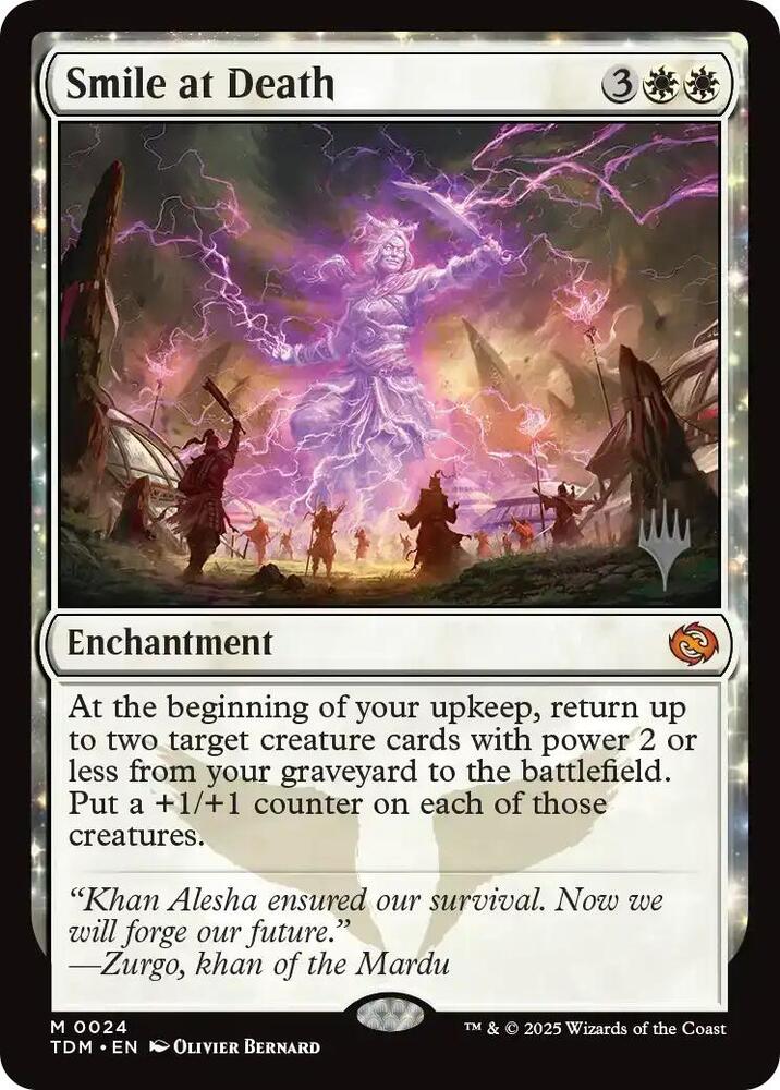 Smile at Death (24) [Tarkir: Dragonstorm Promos]