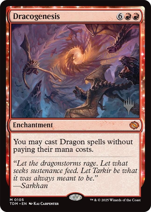 Dracogenesis (105) [Tarkir: Dragonstorm Promos]