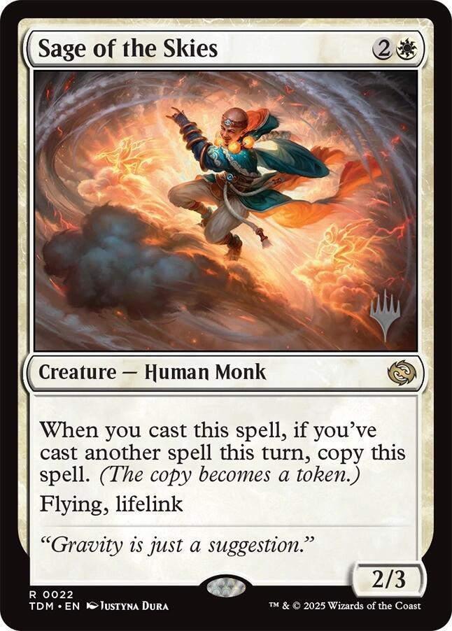 Sage of the Skies (22) [Tarkir: Dragonstorm Promos]