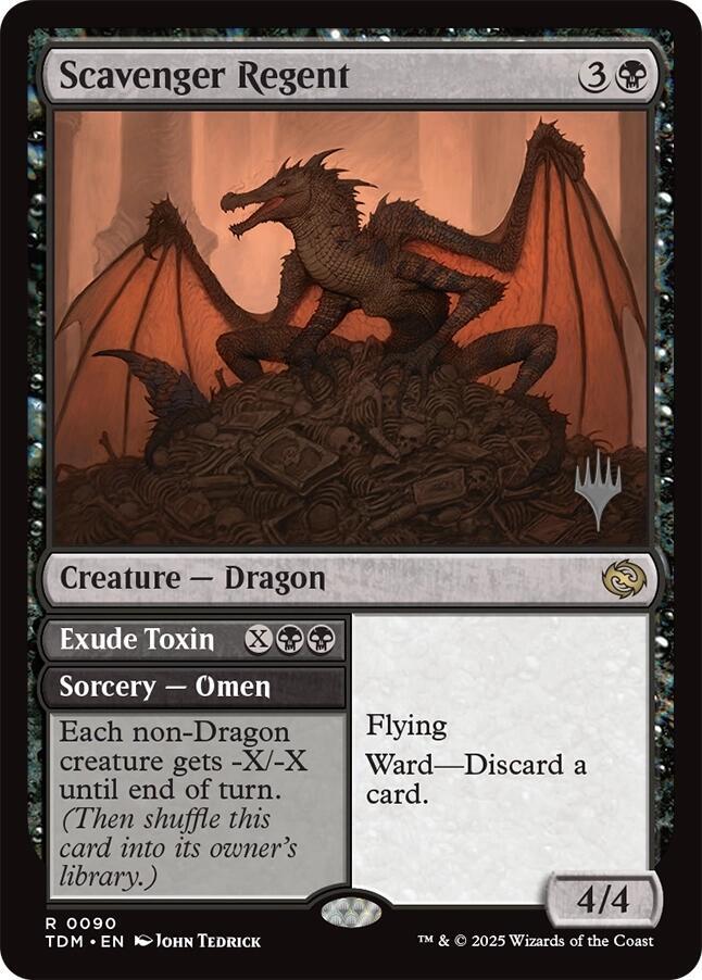 Scavenger Regent (90) [Tarkir: Dragonstorm Promos]