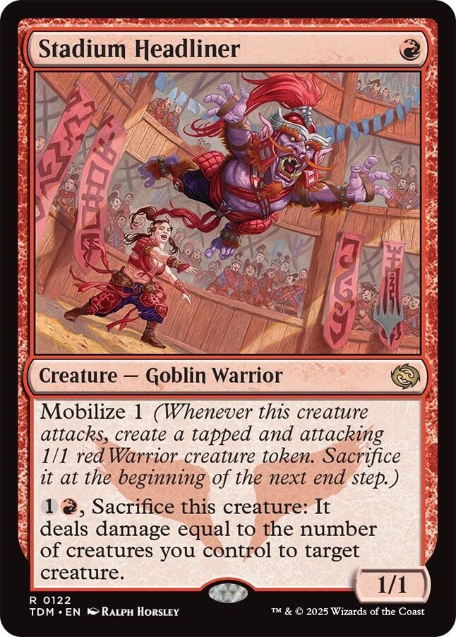 Stadium Headliner (122) [Tarkir: Dragonstorm Promos]