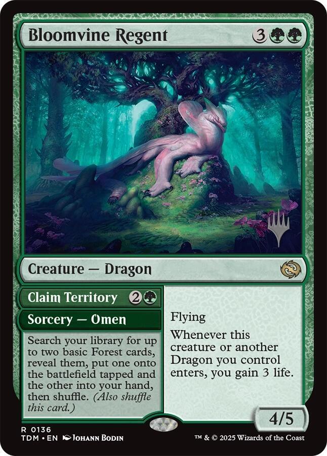 Bloomvine Regent (136) [Tarkir: Dragonstorm Promos]