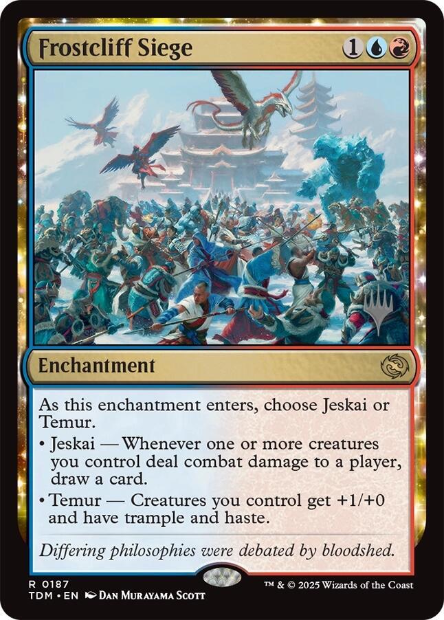 Frostcliff Siege (187) [Tarkir: Dragonstorm Promos]